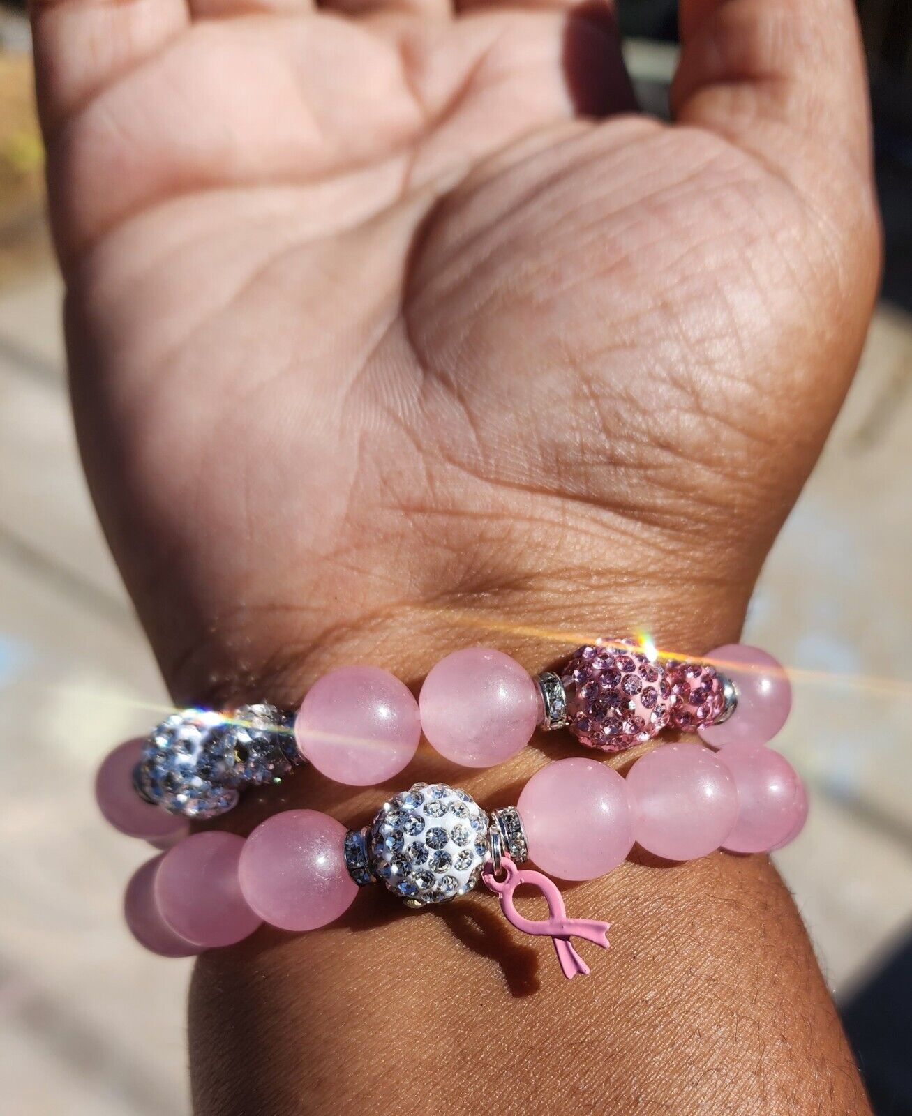 breast cancer awareness bracelet