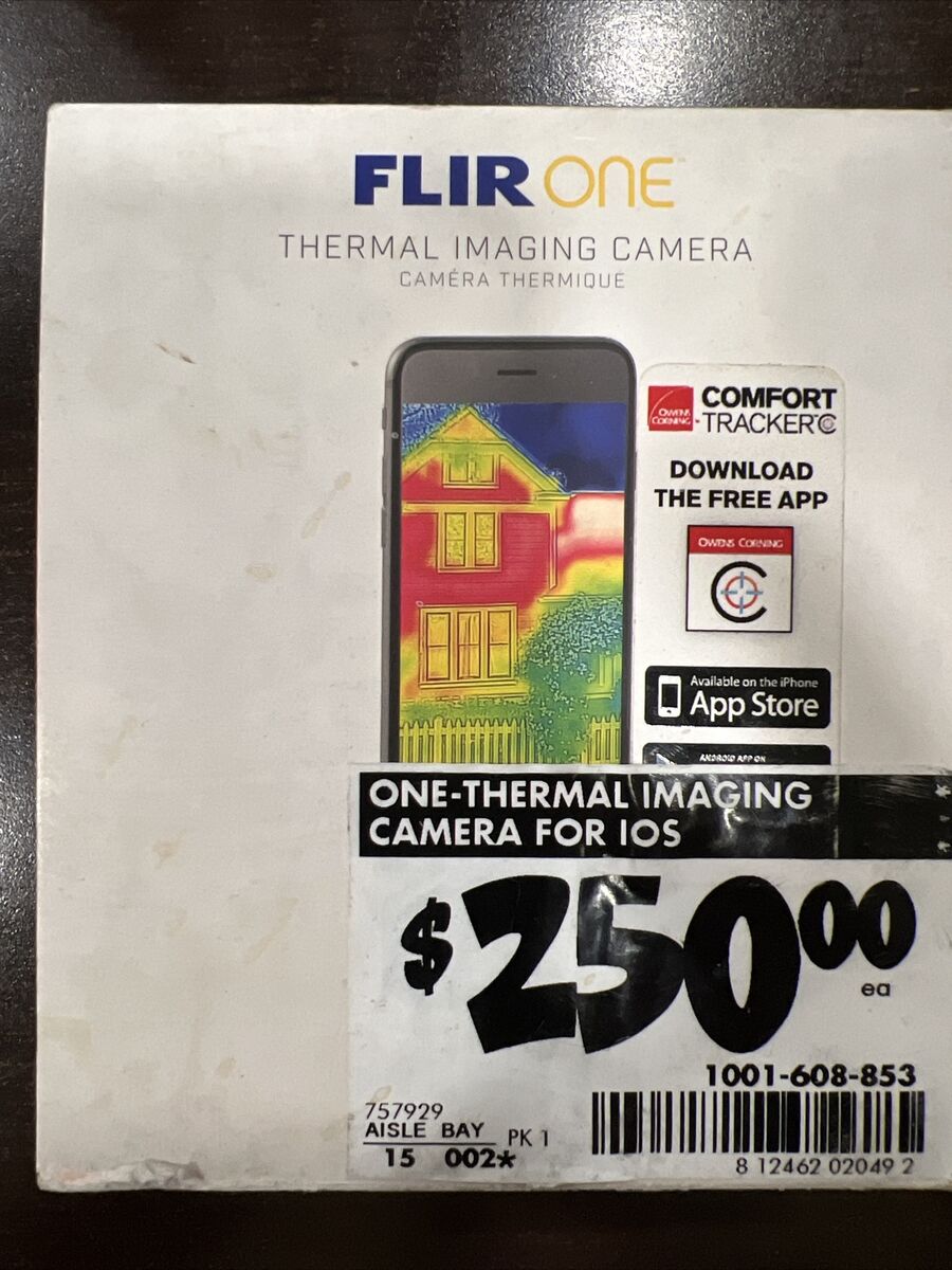 FLIR One - Thermal Imager for IOS (435-0002-04-00) for sale FLIR One - Thermal Imager for IOS (435-0002-04-00) for sale