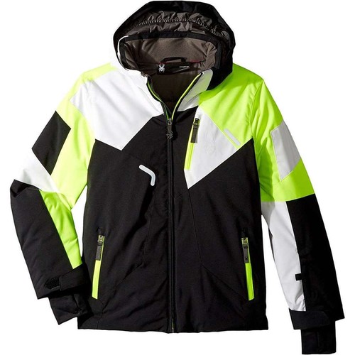 Spyder Boys Kids 3M Thinsulate Insulated Watertight Leader Snow Ski Jacket NEW - Picture 3 of 6