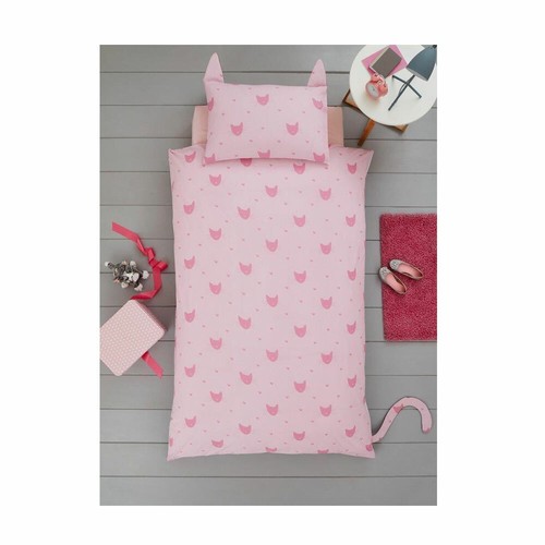 Kids Duvet Cover Set Animal Shape Reversible Bedding Quilt & Pillow cases Single - Picture 38 of 39