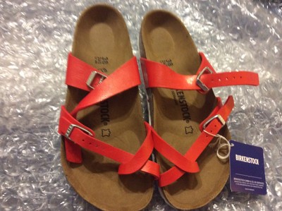 birkenstock mayari orange