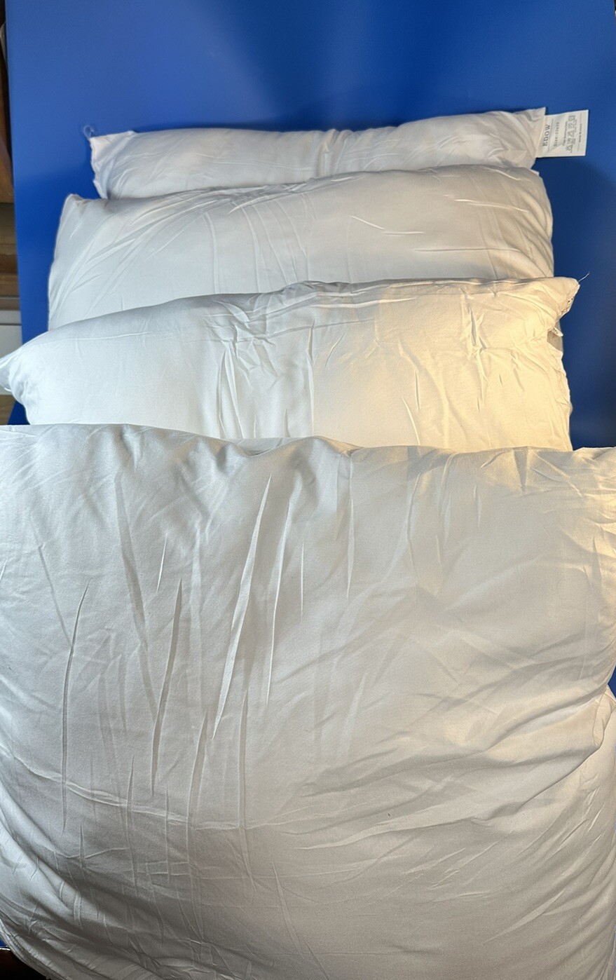 Edow EDOW Throw Pillow Insert, Lightweight Soft Polyester Down Alternative ...