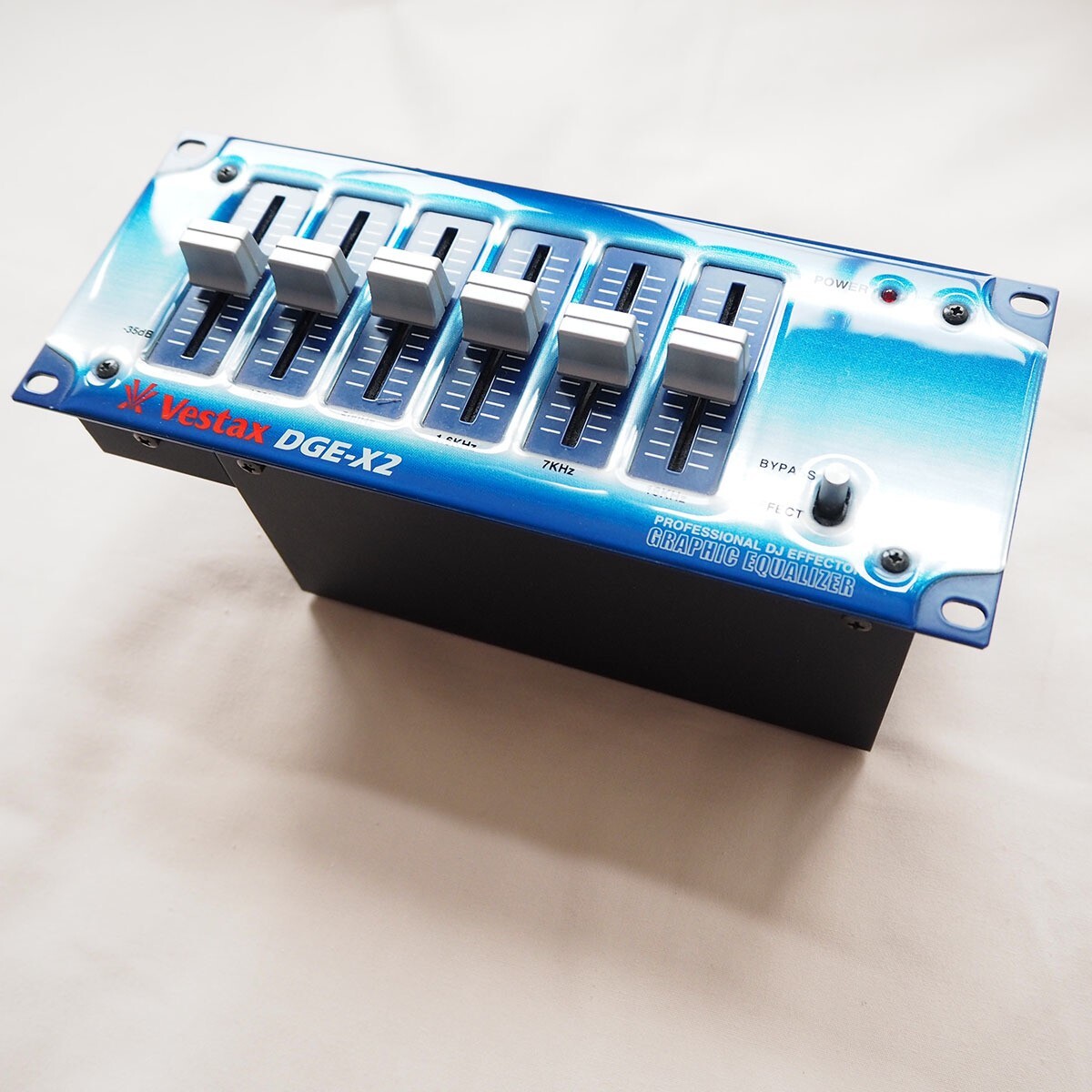 Vestax DGE-X2 GRAPHIC EQUALIZER 激レア Vestax DGE-X2 GRAPHIC