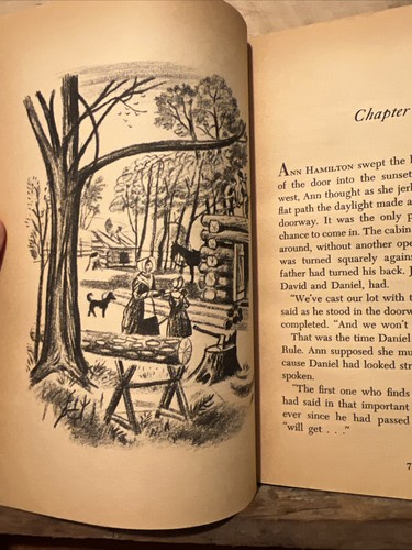 The Cabin Faced West by Jean Fritz (1963 Paperback Scholastic) - Picture 5 of 5