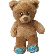 Build A Bear Happy Birthday Teddy Bear Brown Plush Stuffed Animal 2022