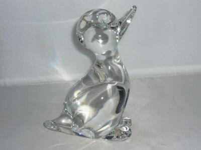 VINTAGE RETRO MURANO SIGNED LICIO ZANETTI GLASS BIRD SWAN DUCK