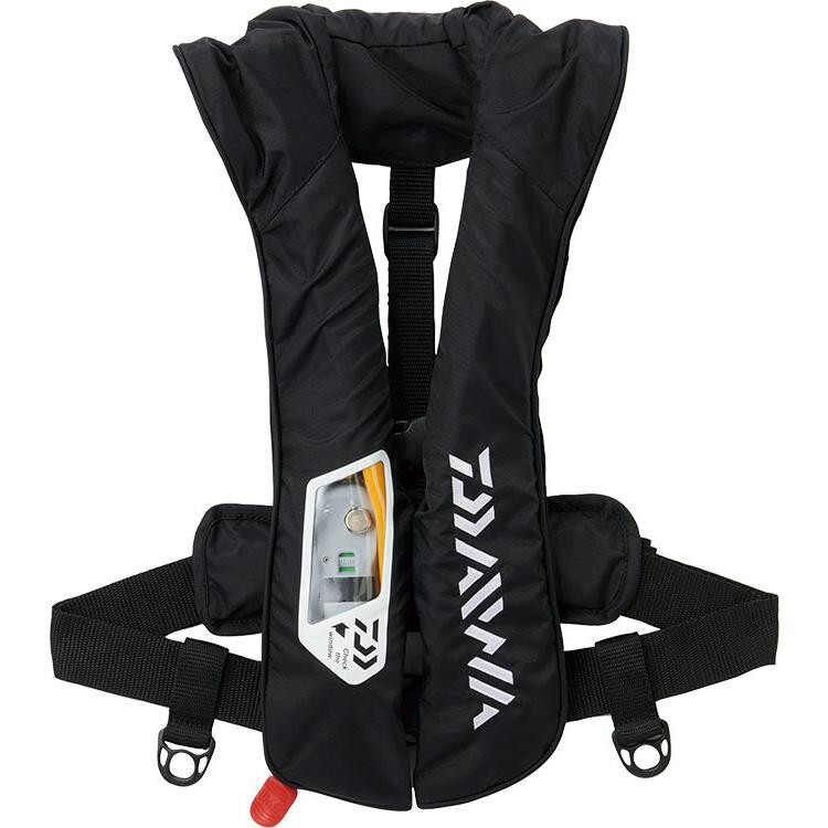 即完売 Daiwa life style 109 Puff Vest Daiwa Washable Life Jacket (Shoulder Type Manual/Automatic
