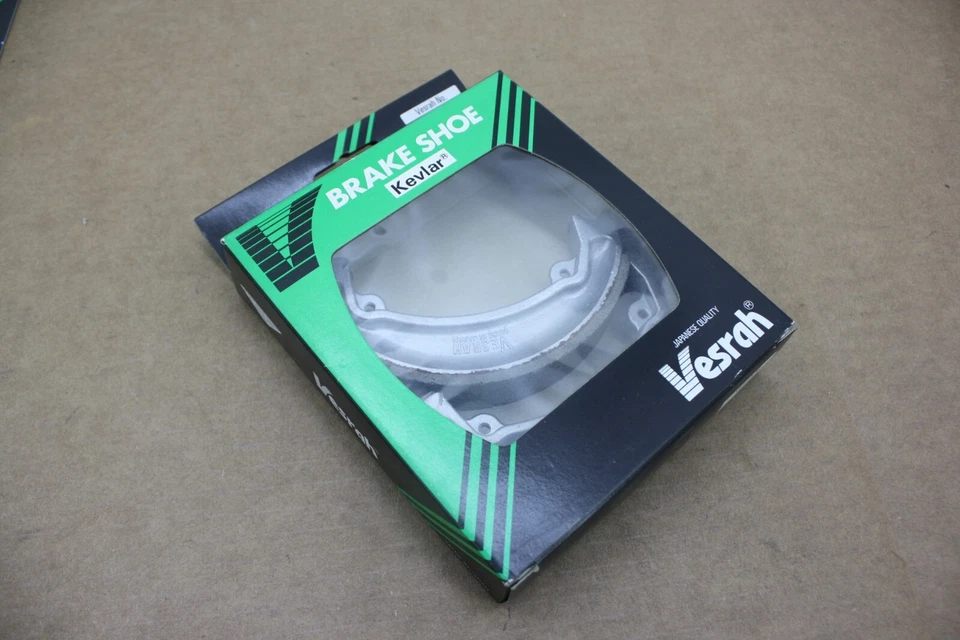 Zapatas de freno delanteras Honda XR350R 1983 hechas con Kevlar Vesrah hechas en Japón Foto 2 de 4