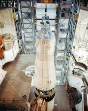 APOLLO 10 COMMAND/SERVICE MODULE MATING 11x14 GLOSSY PHOTO PRINT
