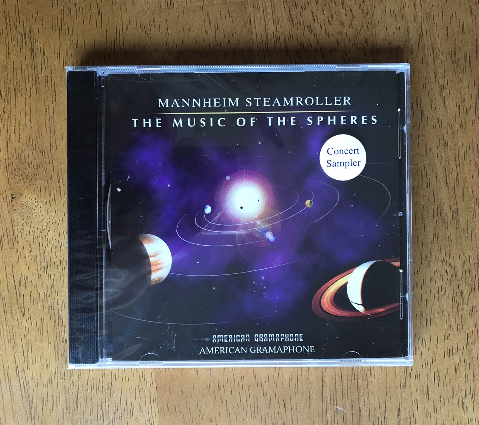 MUSIC OF THE SPHERES by Mannheim Steamroller (CD, 2007) Space Concert Sampler