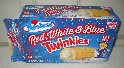 #10843 Hostess 2020 Red, White & blue Twinkies Limited Edition BOX ONLY