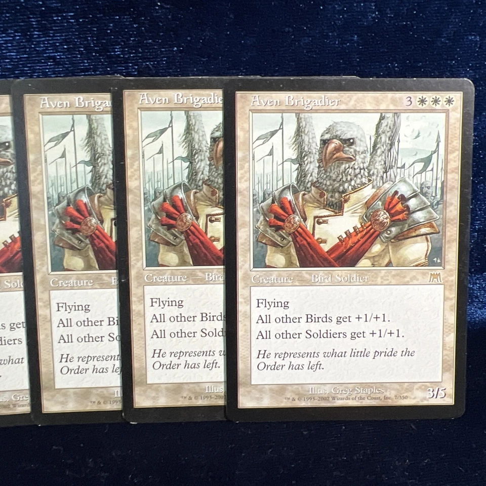 Aven Brigadier Onslaught Rare MTG Magic the Gathering Card 7/350 4 - Image 3 of 4
