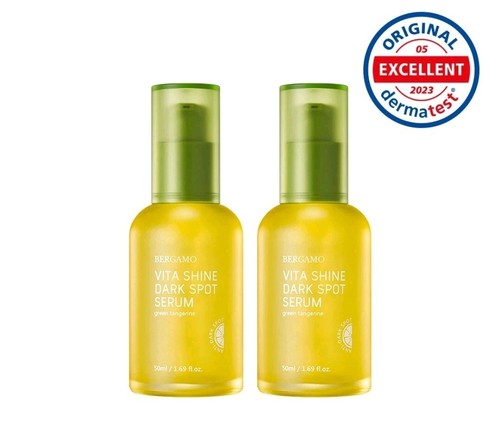 BERGAMO VITA SHINE Dark Spot Care Serum 50ml*2ea green tangerine K-Beauty