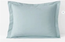 The Company Store Classic Cool Organic Cotton Percale Sham-King