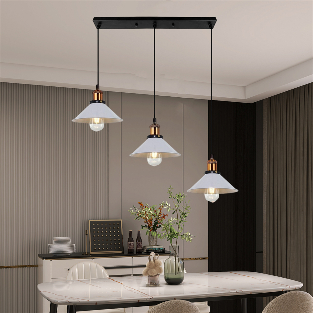 Modern Vintage Industrial Pendant Light Hanging Retro Lamp LED Ceiling