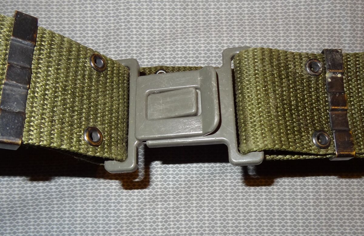 Army Pistol Belt Large Alice Military 8465-01-120-0675 Duck Army Pistol Belt Large Alice Military 8465-01-120-0675 Duck