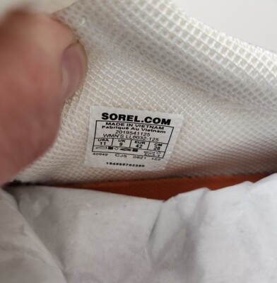 SOREL X Prana Explorer Blitz Leisure Sneakers Women Size 11 Sea