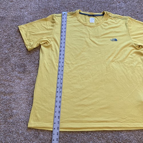 The North Face Yellow Base Layer Tee Shirt Mens Size XL - Picture 12 of 12
