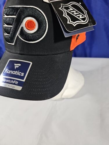Philadelphia Flyers Hat NHL Fanatics Stretch Fit Flex Cap Large Adult Hat-Cap - Picture 3 of 11