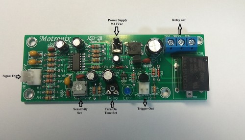 Audio Signal Detecting Auto Power On/Off with Trigger out. ASD-1M or 2M For DIY - Picture 10 of 24