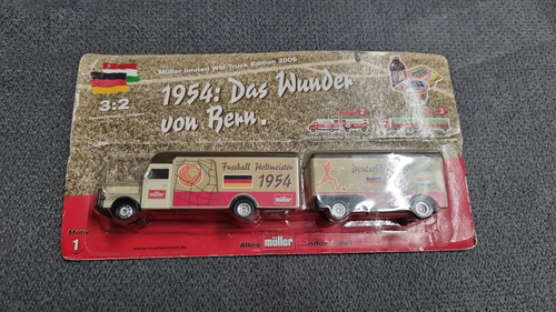 Müller limited WM Truck Edition 2006 LKW 1954 3:2 Deutschland -Ungarn Neu OVP