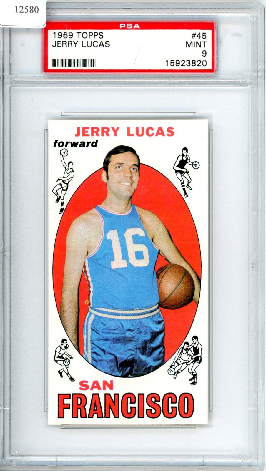 1969	Topps	Jerry	Lucas	45	PSA 9		o12580