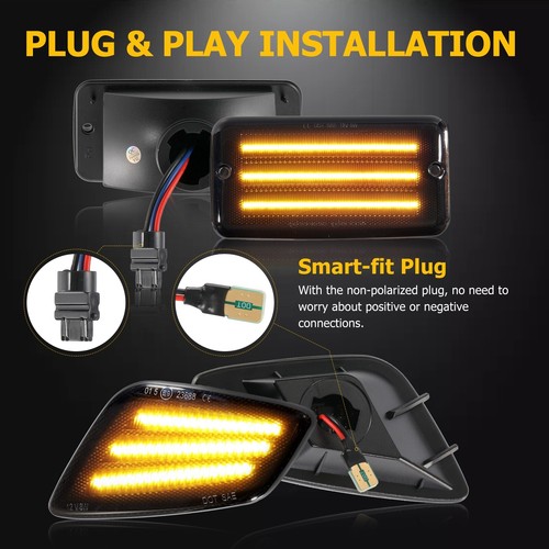 Luces traseras LED + Faros LED 7" + Lámpara marcadora lateral para Jeep Wrangler TJ 97-06 - Imagen 4 de 12