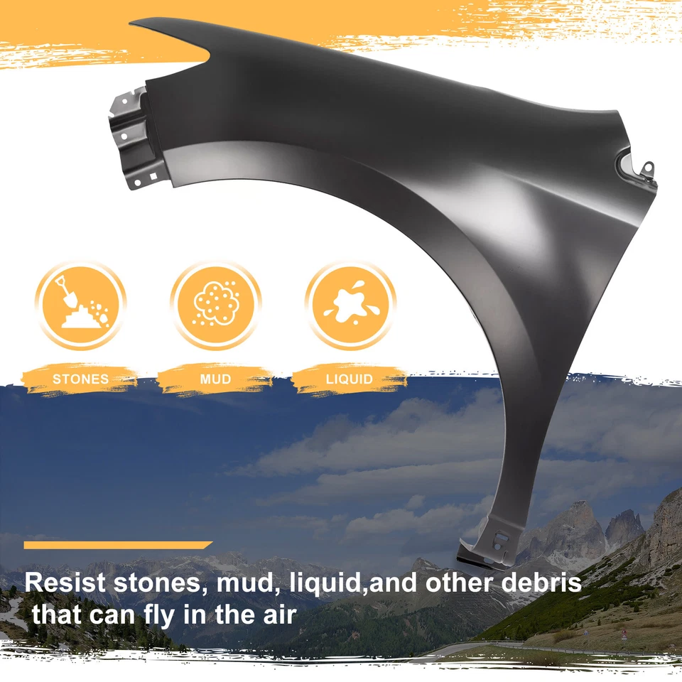 Fender For Ford Edge Limited/SE/SEL/Sport 2011-2014 Front Driver Left Side Steel Foto 3 de 4