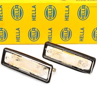 2X Hella 2KA004331031 Kennzeichenleuchte FüR BMW 3Er E30 5Er E28 6Er E24 7Er E23