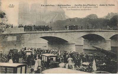 MIKIDP2-045- 75018 PARIS SCHRECKLICHER UNFALL VOM 27. SEPTEMBER 1911 DIE ERSTEN