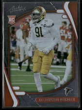 2021 Panini Absolute #155 Adetokunbo Ogundeji Atlanta Falcons Rookie Card. rookie card picture