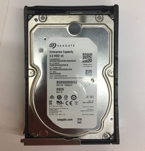 1V420N-037 - Data Domain 3TB 7200 RPM SAS 3.5