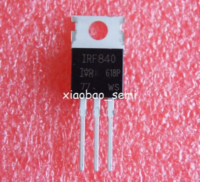 25pcs New IRF840 Power MOSFET N-Channel IR TO-220
