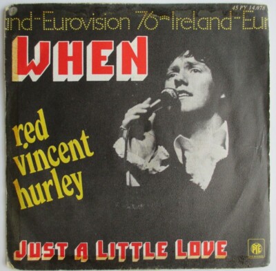 RED VINCENT HURLEY - FRANCE SP ''WHEN'' - EUROVISION