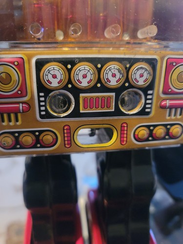 Horikawa Tin Toy Piston Robot Made in Japan  - Picture 4 of 18