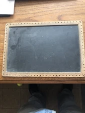 Vintage Child’s School Chalk Slate Efucational Traching Board 13.5x9.5”