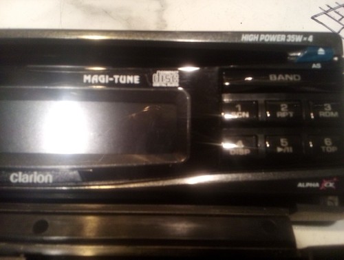 Clarion DRB2475 Autoradio CD Player Radio - NUR ABDECKPLATTE - Bild 3 von 6