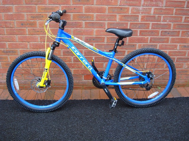 muddyfox orange bike