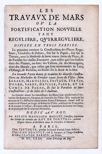 1671 Manesson Mallet Antique Print, View, Lighthouse of Genoa, La Lanterna Italy - Picture 2 of 2
