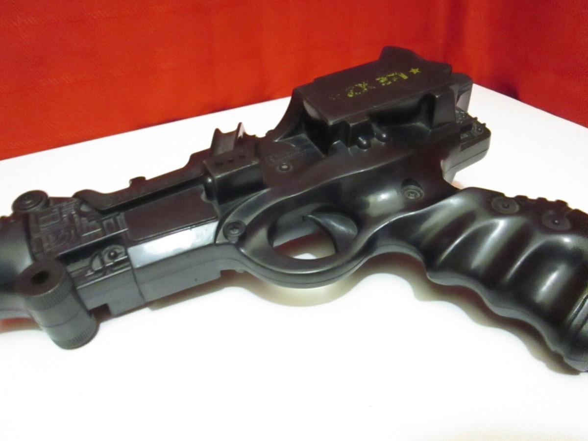 Vintage 1982 Edison Giocattoli Plastic Toy Space Gun ZX 271 Vintage 1982 Edison Giocattoli Plastic Toy Space Gun ZX 271
