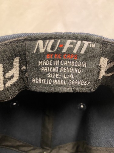 Cappello berretto Rural Metro NU FIT aderente taglia L-XL di KC Caps blu elasticizzato - Foto 6 di 7