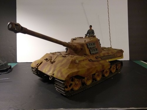 VINTAGE Tamiya German VI King Tiger 1/16 RC Tank Original "Heavy Tank" - Picture 2 of 12