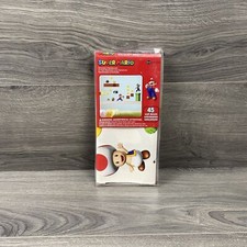 Nintendo Super Mario Bros. Peel and Stick 45-Piece Wall Decals 2017