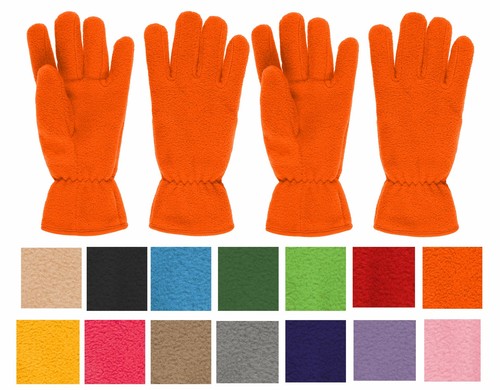 2 Pack Kids Winter Gloves Warm Fleece Gloves for Boys or Girls - Picture 9 of 60