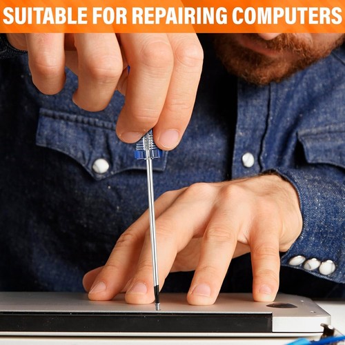 Torx T8 Screwdriver Magnetic TR8 Proof Hdd PS5 Security PS4 PS3 Xbox 360 T8H - Picture 11 of 16