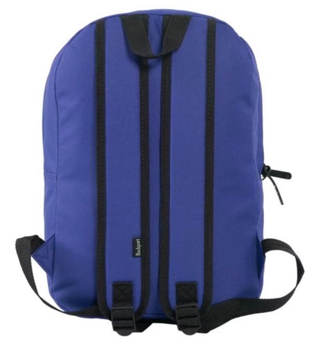 Rockport Unisex Zip Backpack, Blue. School, Gym, Travel Bag New RRP £39.99 - Picture 2 of 5