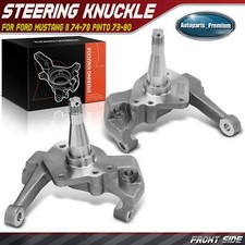 2front Left Right Stock Drop Spindles For Ford Mustang Ii 74-78 Pinto 73-80