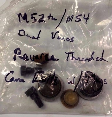 BMW DUAL VANOS Cap Plug Left-hand Thread Bolts E36 E39 E46 E53 E60 M52tu M54 M56