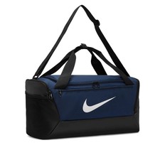 Nike Mens Brasilia Training Duffel Bag 41L Navy White Black Gym DM3976 410