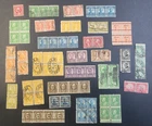 US Stamps 1920s Regular Issue Used Accumulation note Molly Pitcher MNH